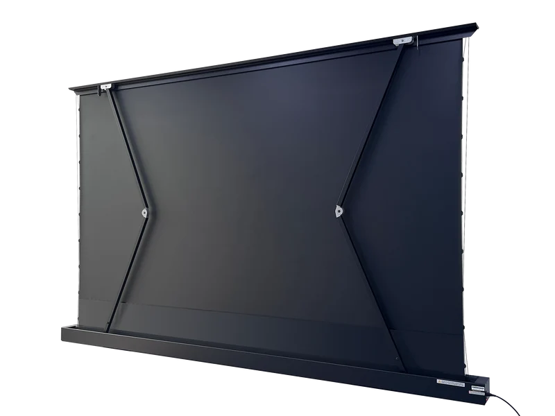 Kestrel – CLR®5 avec Carré – Écran de projection électrique à levage par le sol