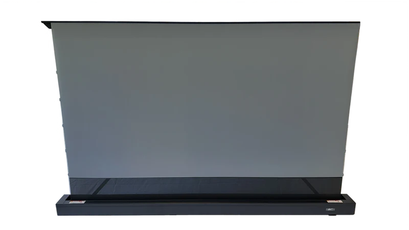 Kestrel – CLR®5 avec Carré – Écran de projection électrique à levage par le sol