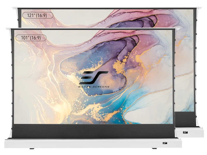 Kestrel – CLR – Écran de projection électrique à levage par le sol