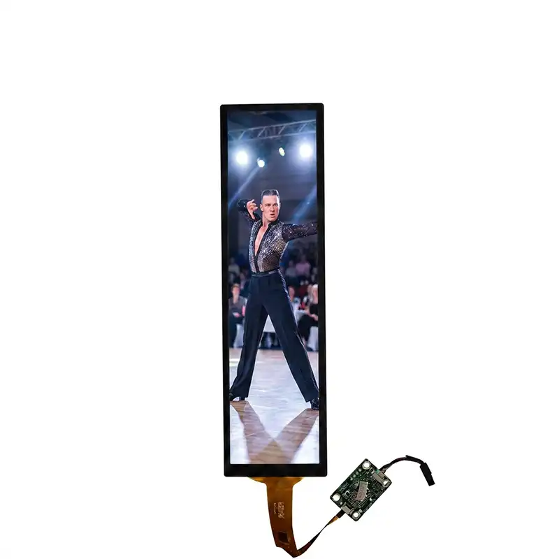 Module LCD à barres de 8.88 pouces pour équipements d'affichage intelligents étroits