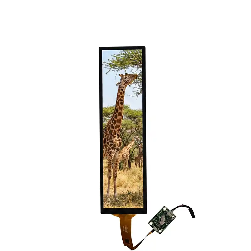 Module LCD à barres de 8.88 pouces pour équipements d'affichage intelligents étroits