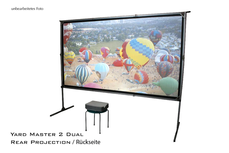 Yard Master 2 - Écrans de projection d'extérieur portables