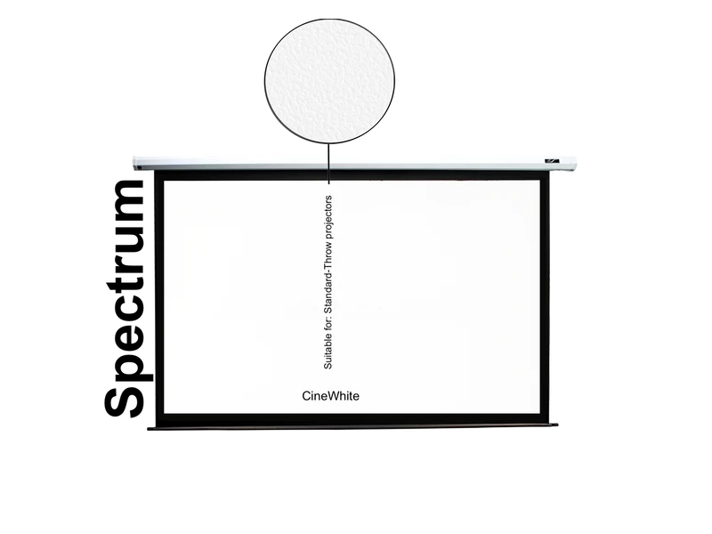 Spectrum – Écran de projection électrique