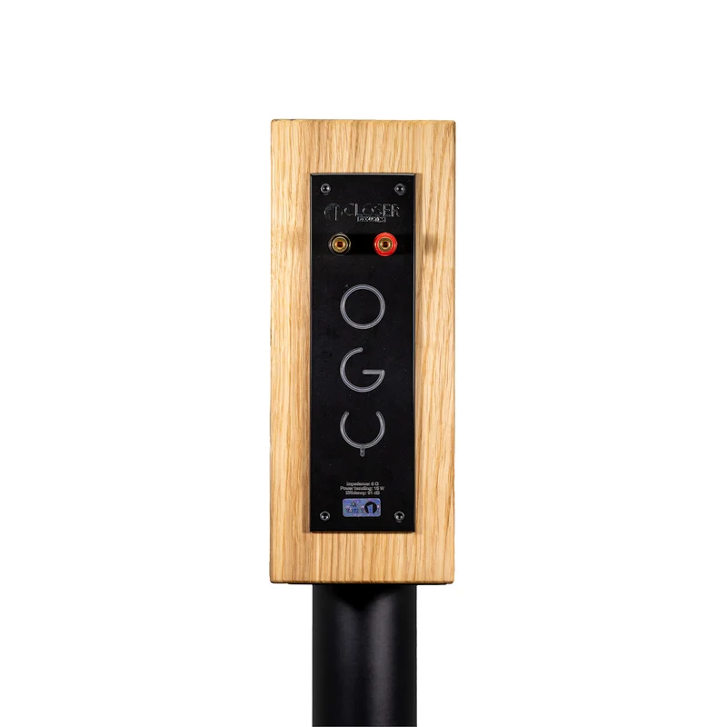 Closer Acoustics OGY Bookshelf Loudspeakers - Pair - Oak Pure '26