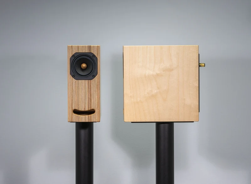Audio Set Speakers Closer Acoustics OGY + Tube Amplifier Fezz Luna Mini