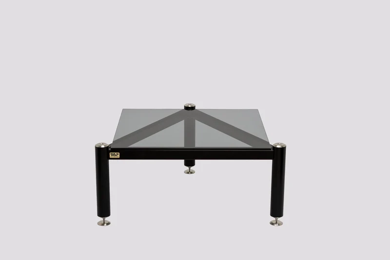 AV Racks VAP S1 – Stainless Steel & Glass