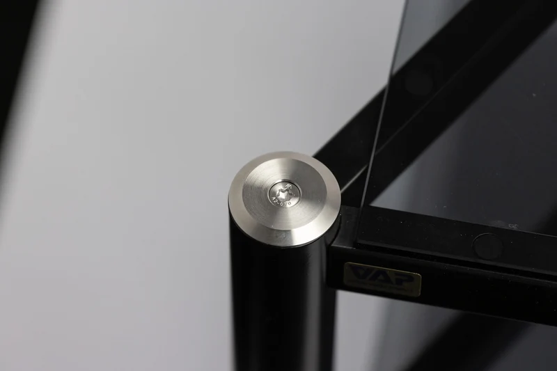 AV Racks VAP S1 – Stainless Steel & Glass
