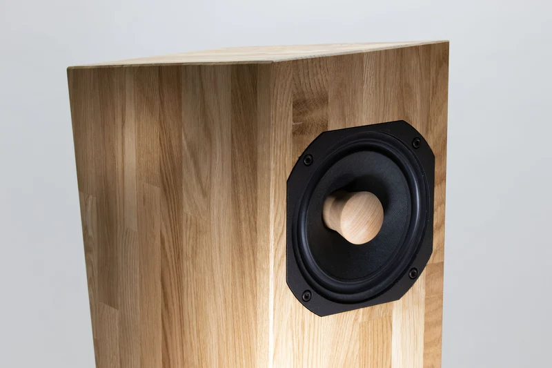 Closer Acoustics Forlane Loudspeakers Natural Oak