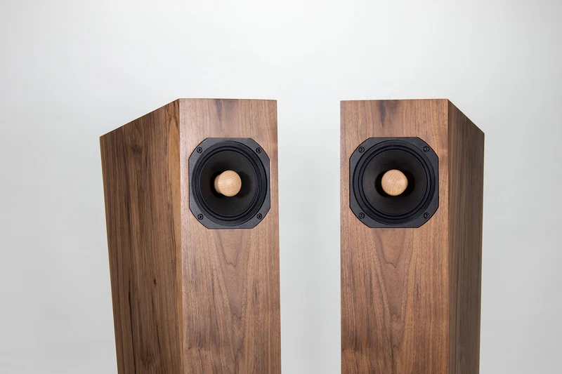 Closer Acoustics Forlane Walnut Veneer Finish