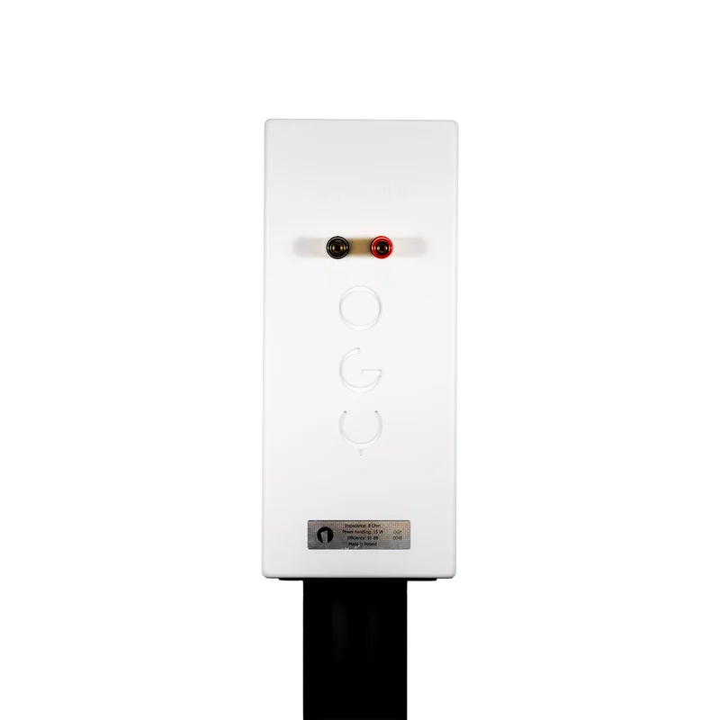 Closer Acoustics OGY Bookshelf Loudspeakers - Pair - White Acrylic Stone '26