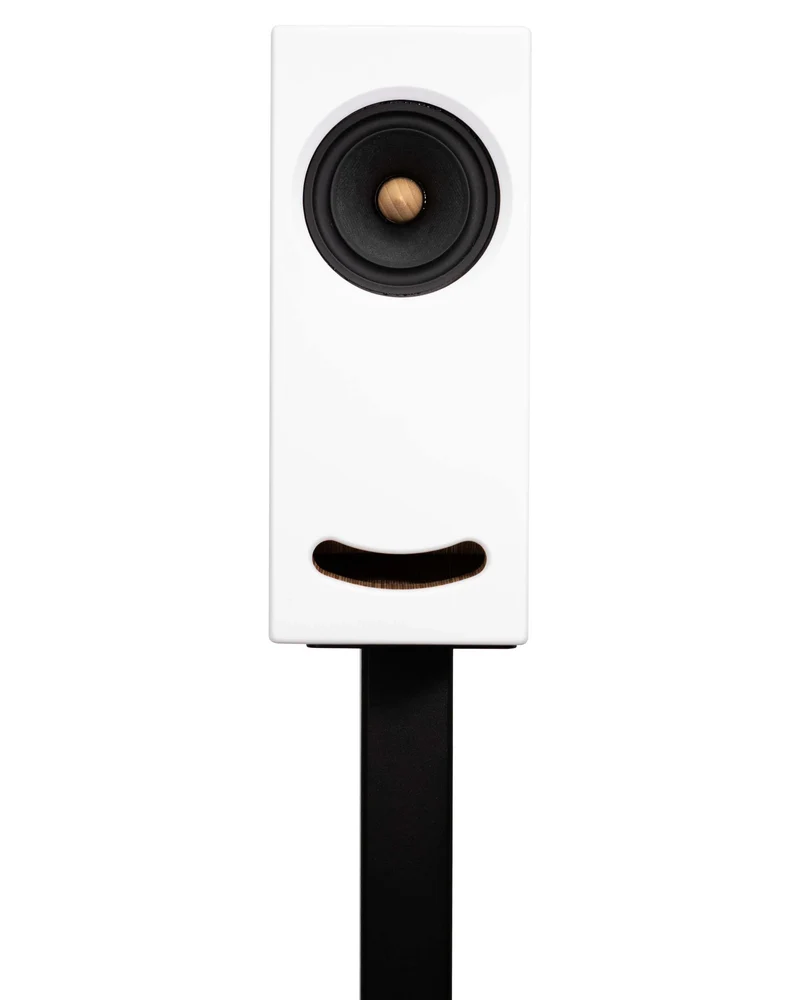 Closer Acoustics OGY Bookshelf Loudspeakers - Pair - White Acrylic Stone '26