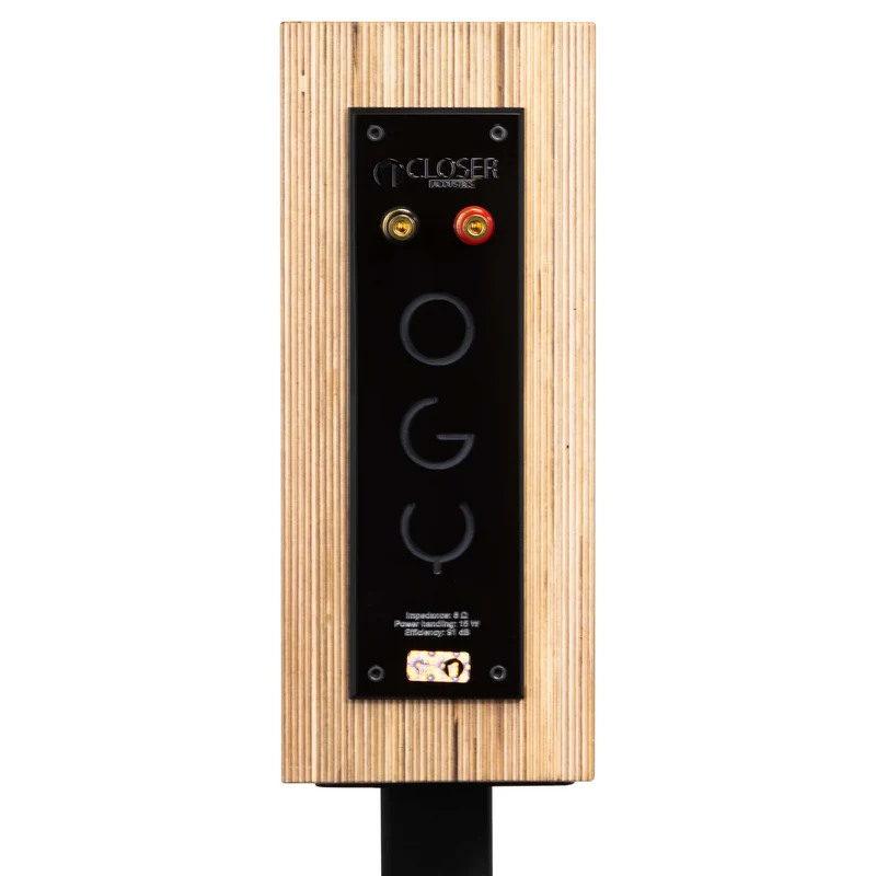 Closer Acoustics OGY Bookshelf Loudspeakers - Pair - Plywood/Wenge Veneer '26