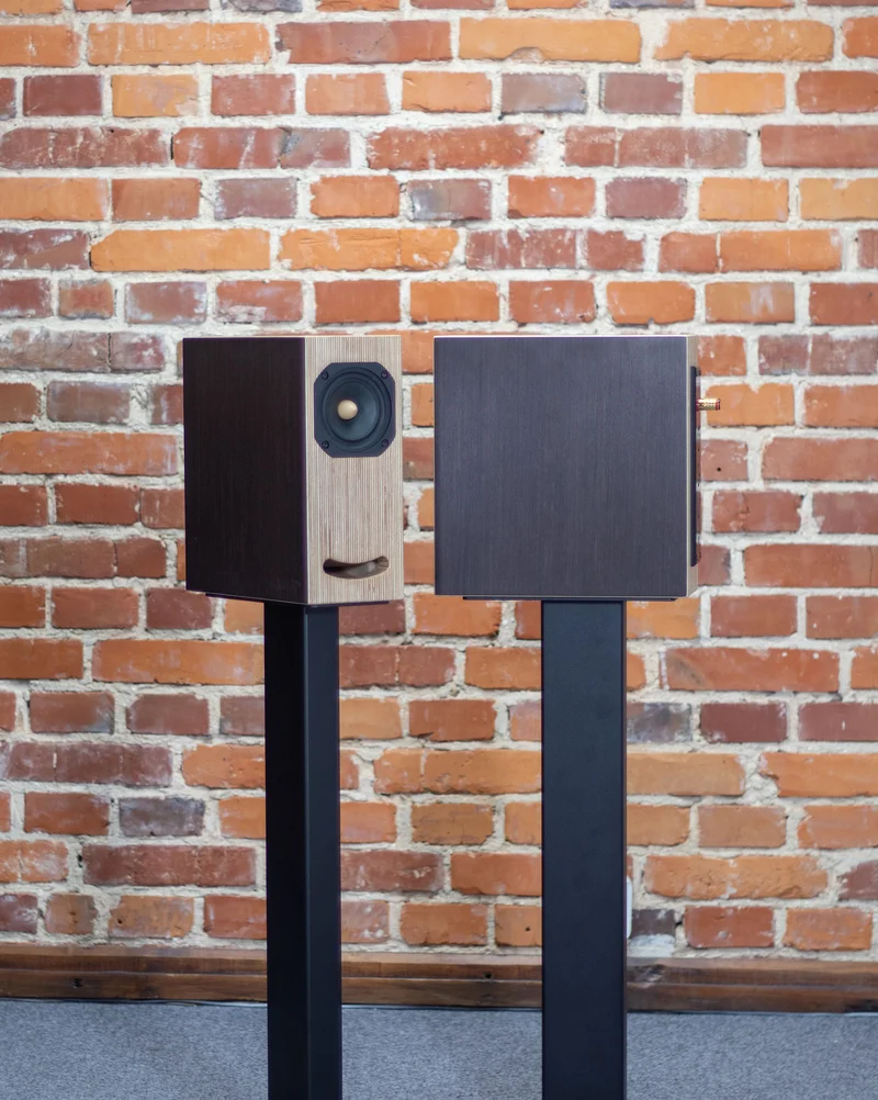 Closer Acoustics OGY Bookshelf Loudspeakers - Pair - Plywood/Wenge Veneer '26