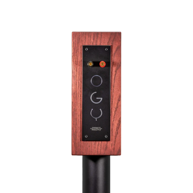 Closer Acoustics OGY Bookshelf Loudspeakers - Pair - Oak Red Velvet '26