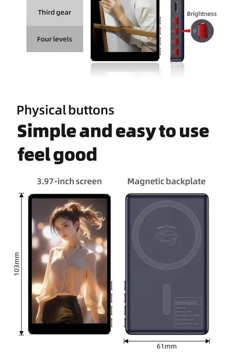 Pack Fournisseur – Mini écran digital multifonction