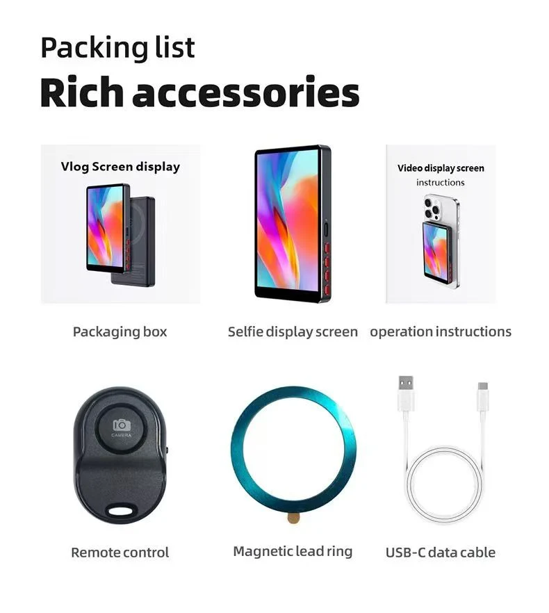 Pack Fournisseur – Mini écran digital multifonction
