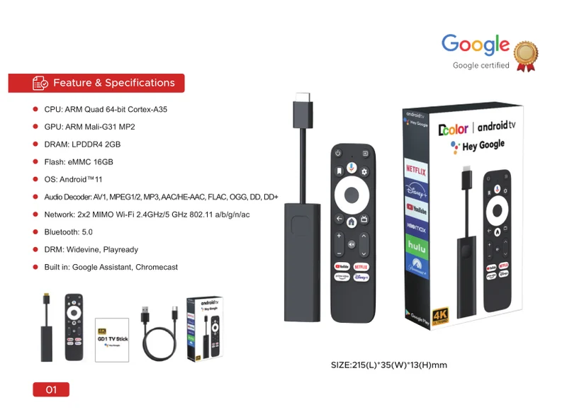 Pack Fournisseur – Box Android TV & Multimédia