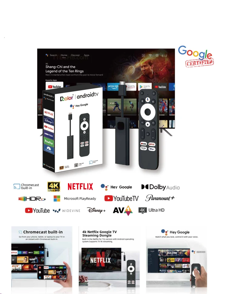 Pack Fournisseur – Box Android TV & Multimédia