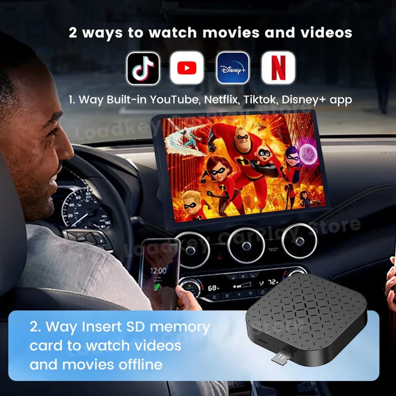 Fournisseur Premium : Adaptateurs CarPlay Android Auto/Moto