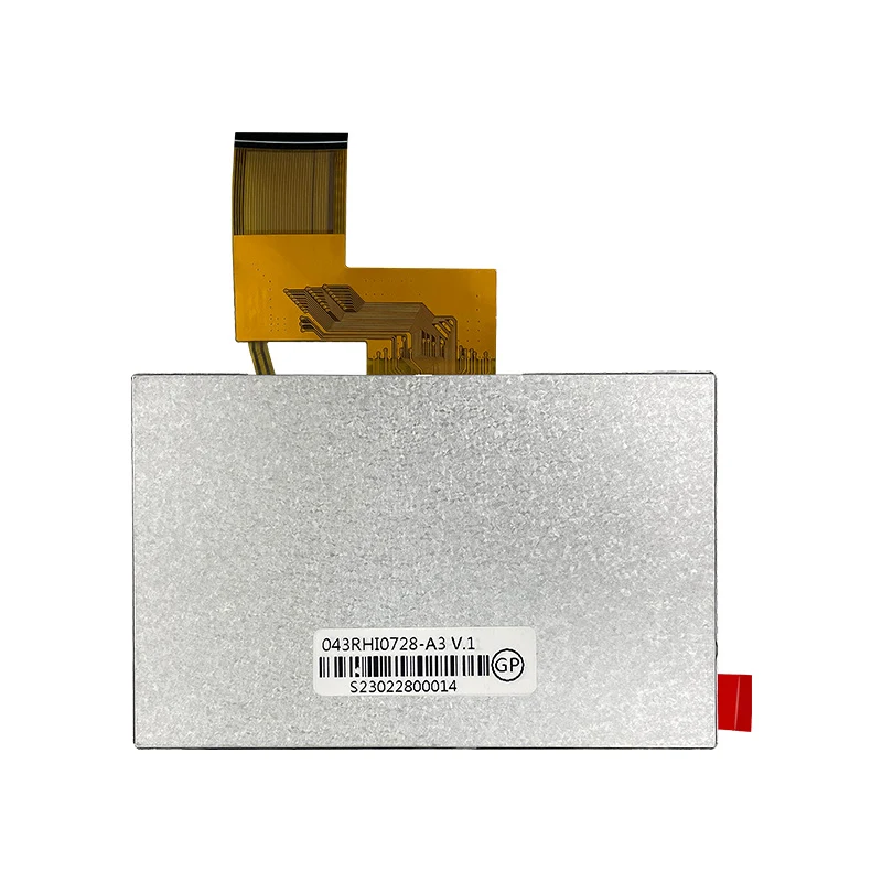 Écran TFT standard de 4.3 pouces (480 x 272 pixels) sans fonction tactile
