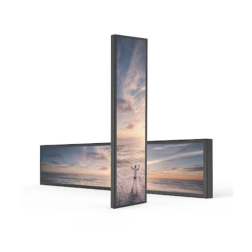 Écran barre Android 16.4 pouces : affichage dynamique haute définition avec port USB pour la publicité