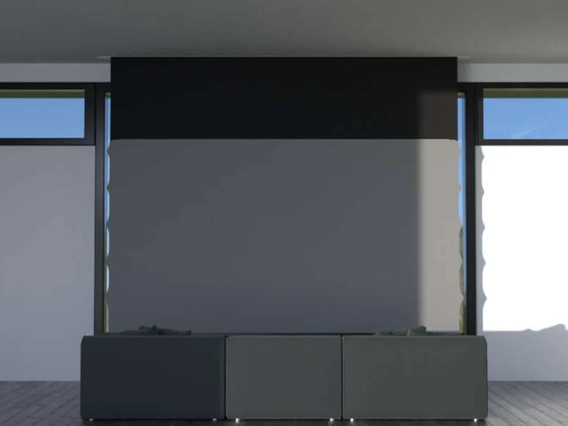 AV Concept Products CeilingScreen Tensioned X (BlackDrop 10cm) - Infinity+ (Toile à l'avant du carter)