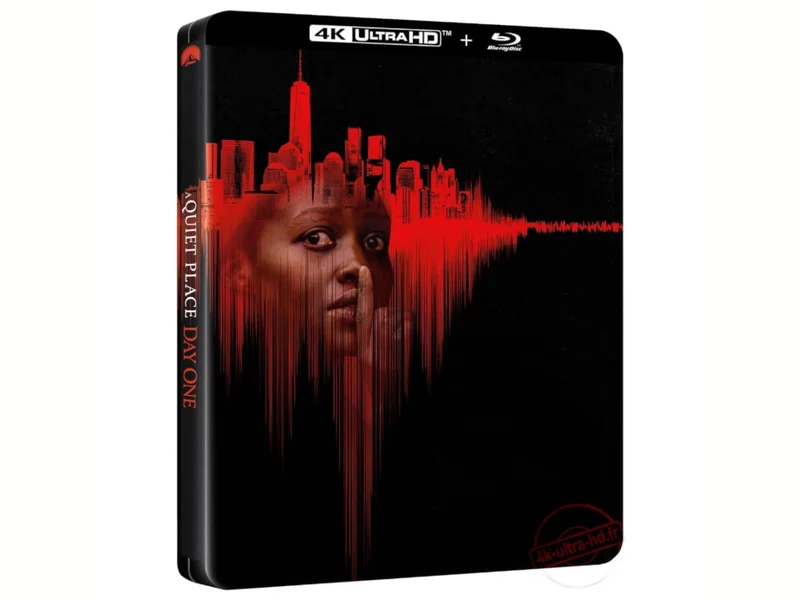SANS UN BRUIT : JOUR 1 - COMBO UHD 4K + BD - STEELBOOK - EDITION LIMITEE
