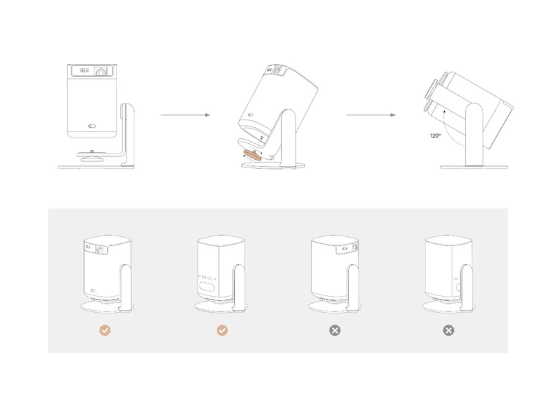 XGIMI Support Multi-Angle (Halo - MoGo)