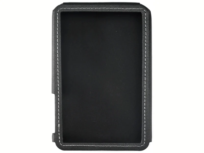 QUESTYLE Pochette SIGMA Cuir Noir