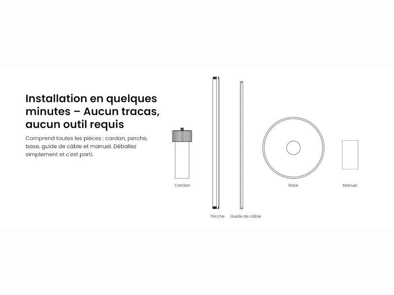 JMGO Pied de sol pour N1S SE / Nano