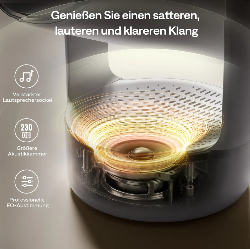 Aurzen EAZZE E1 Mini Beamer mit Netflix, Smart Heimkino Projektor
