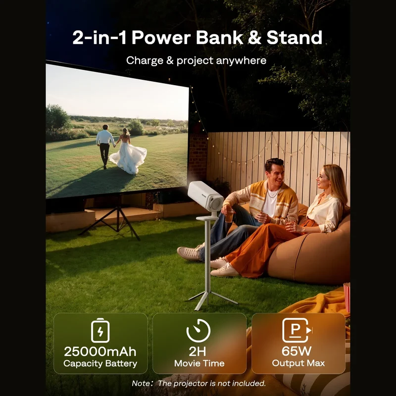 Aurzen PowerBase Projector Stand for ZIP Pro / BOOM air / D1R air / D1 air