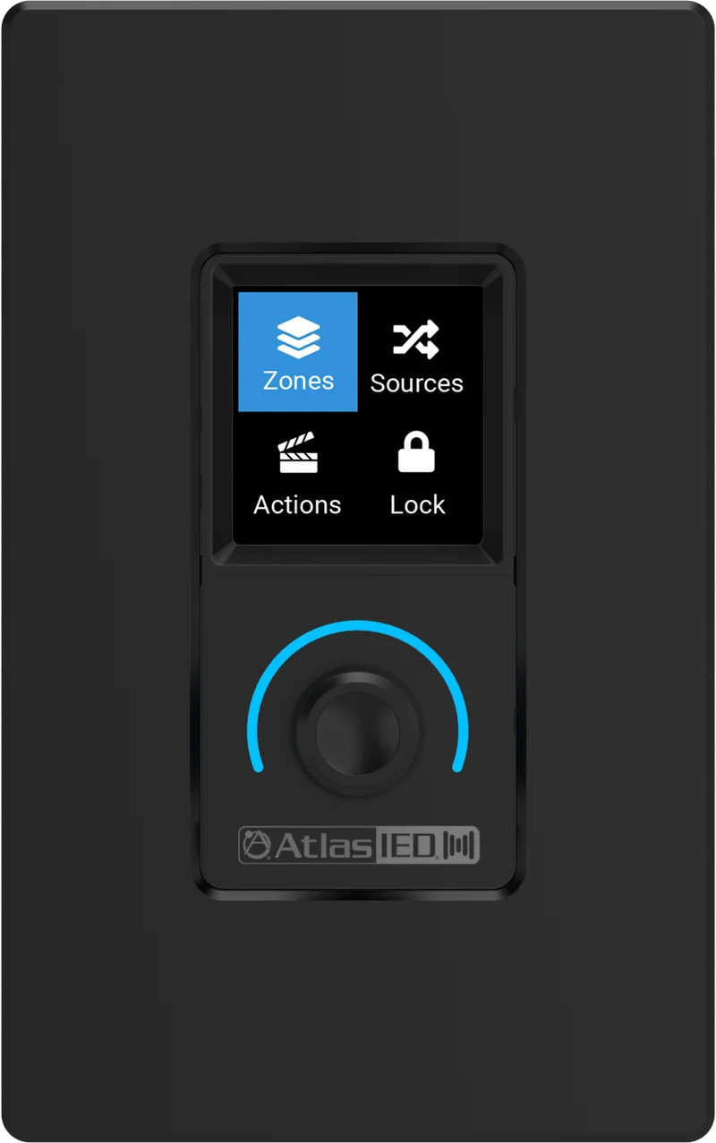 Controle de volume Atmosphere Zone/Source Blanc AtlasIED