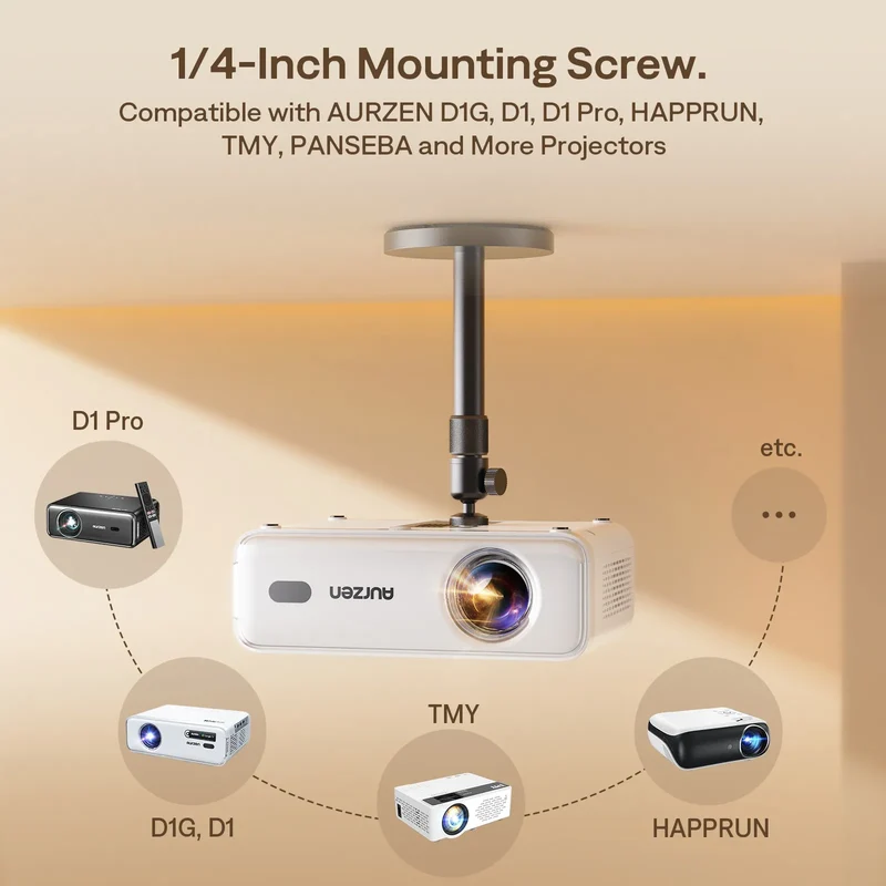 Aurzen Universal Projector Ceiling Mount