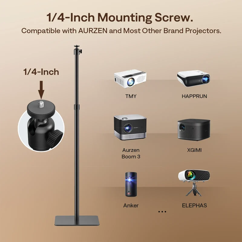Aurzen Adjustable Projector Stand