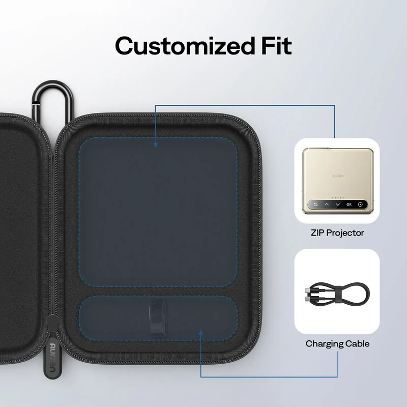Aurzen CasePlay Compact Carrying Case for ZIP Projector