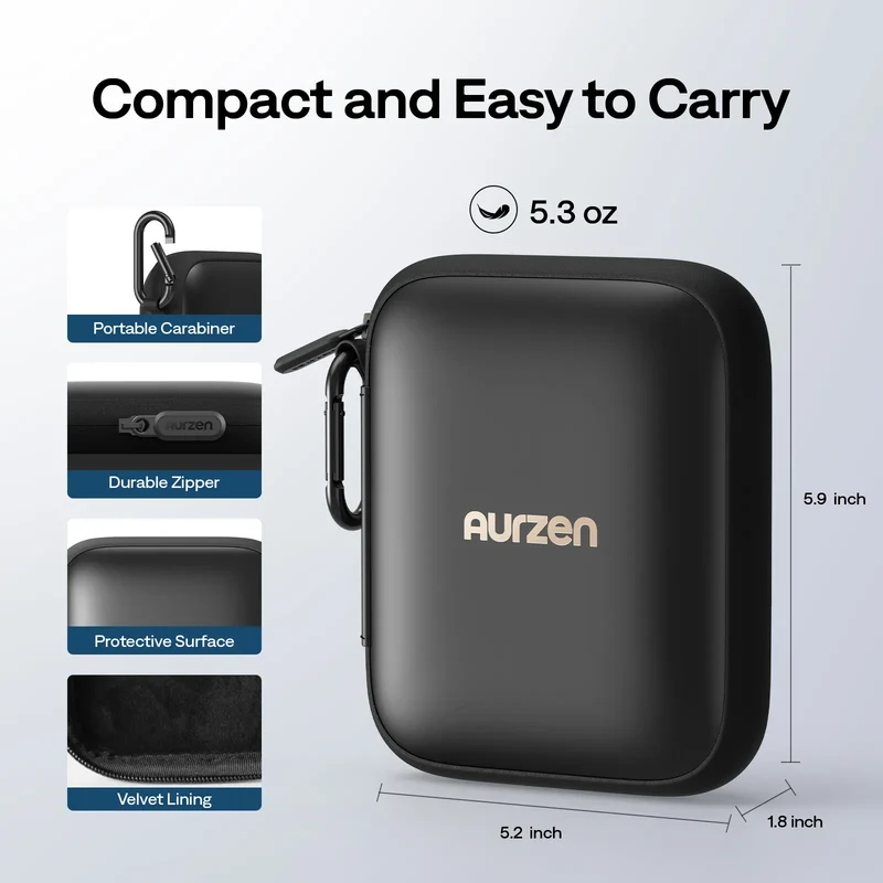 Aurzen CasePlay Compact Carrying Case for ZIP Projector