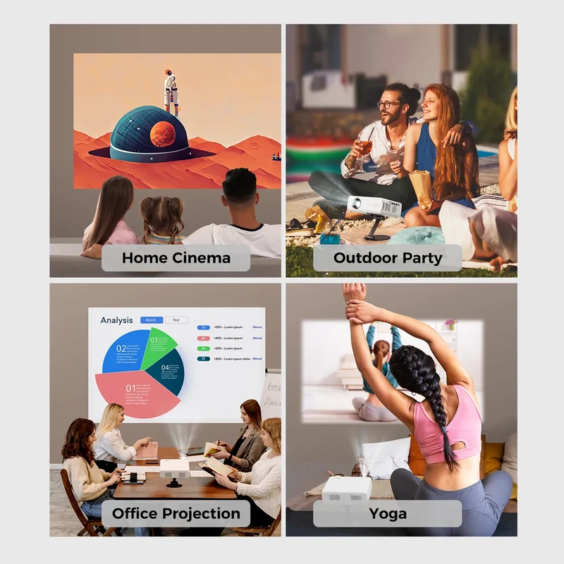 Aurzen Foldable Projector Stand