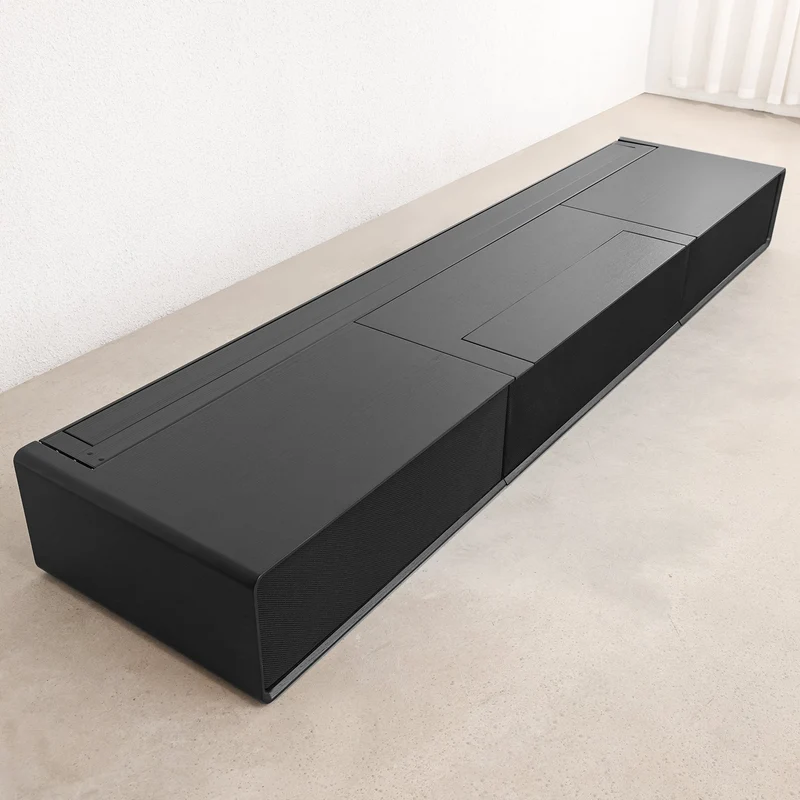 (Bundle) Formovie Theater Premium + Black Series Motorized ALR Screen + Flat Pack Laser TV Cabinet
