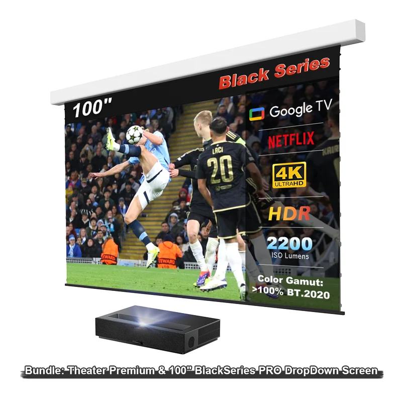 (DE) Formovie Theater Premium Triple Laser 4K TV Ultra Short Throw Projector
