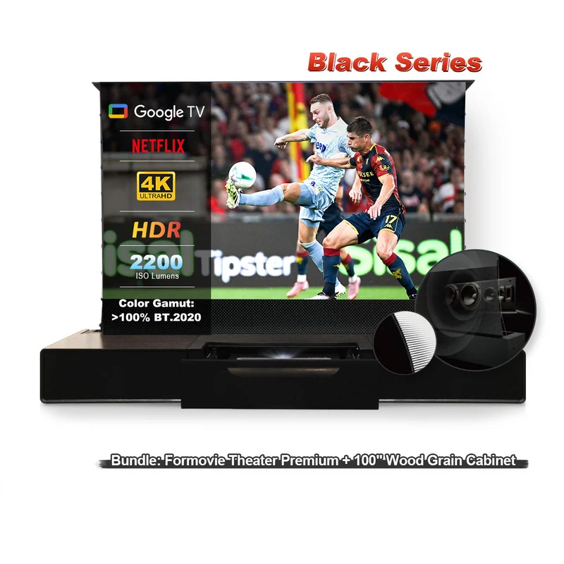 (DE) Formovie Theater Premium Triple Laser 4K TV Ultra Short Throw Projector