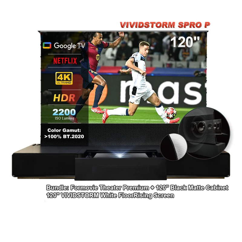 (DE) Formovie Theater Premium Triple Laser 4K TV Ultra Short Throw Projector