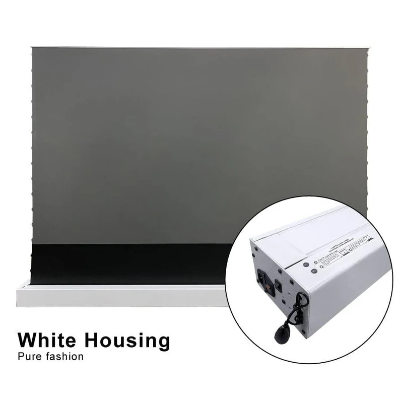 72"-120" VIVIDSTORM S PRO Motorized Tension Floor Rising UST ALR Projector Screen