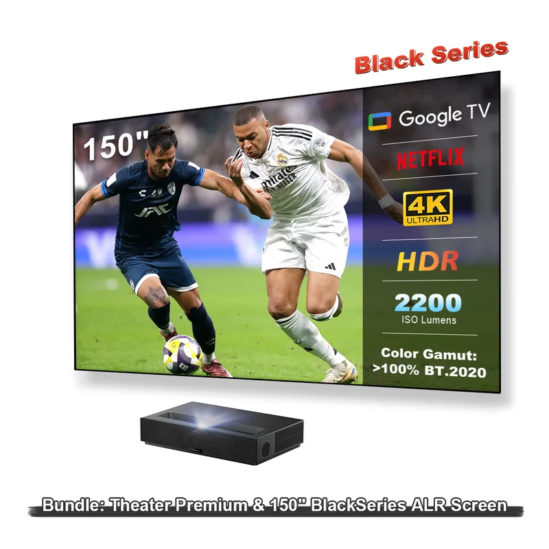 Formovie Theater Premium Triple Laser 4K TV Ultra Short Throw Projector