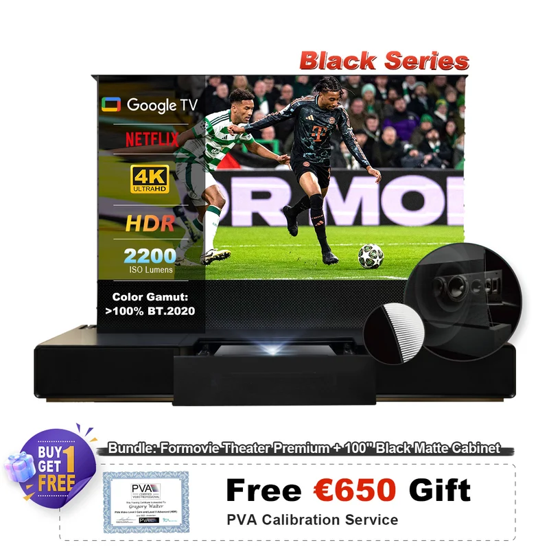 Formovie Theater Premium Triple Laser 4K TV Ultra Short Throw Projector