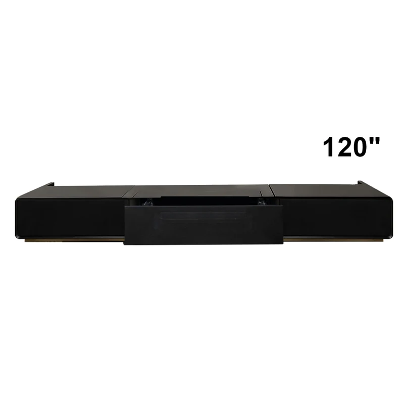 Shore Fully-Assembled Modern Matte TV Stand for UST Projector