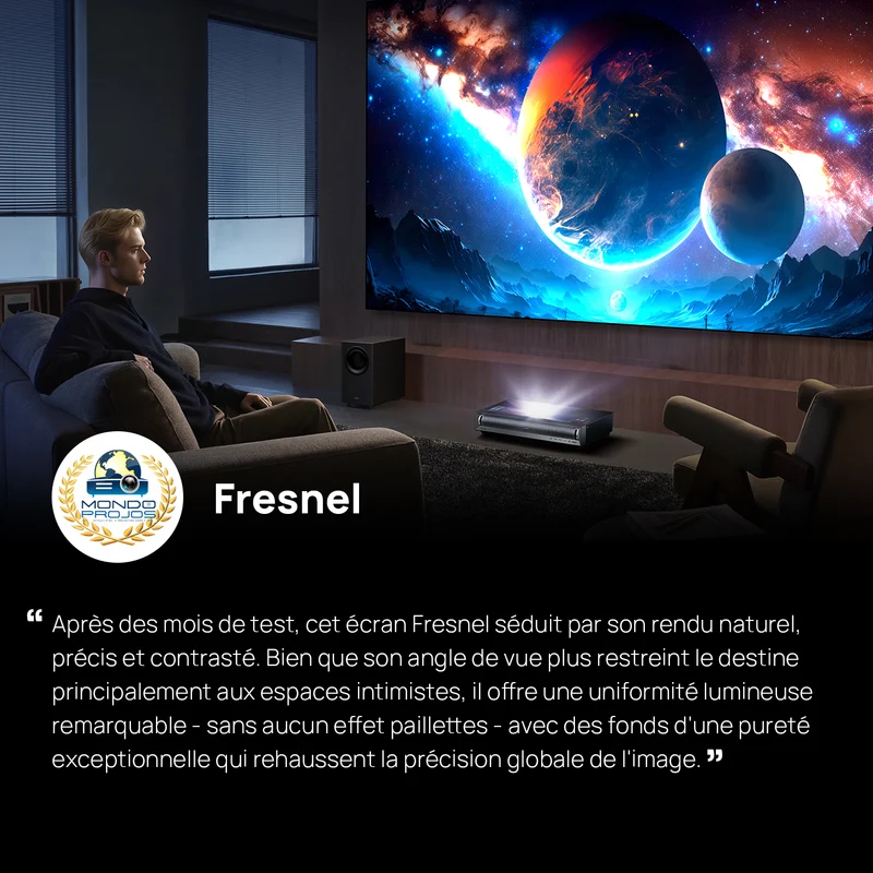 120 Inch NothingProjector Fscreen Fresnel Ultra Short Throw Projector Screen