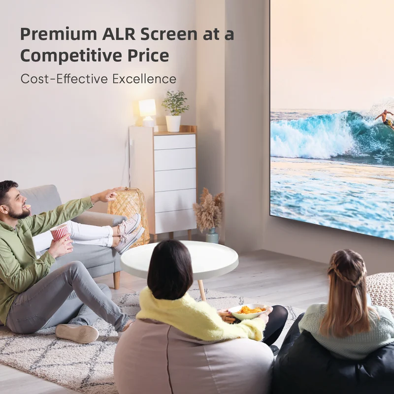 120 Inch NothingProjector Classic Pet Crystal 85% ALR Projector Screen