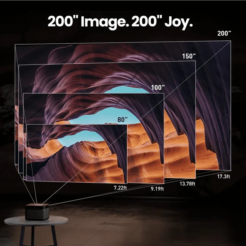 Dangbei Mars Pro 4K Home Theater Projector 1800 ISO