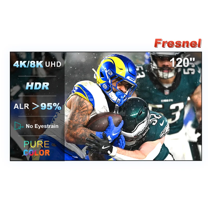 120 Inch NothingProjector Fscreen Fresnel Ultra Short Throw ALR Projector Screen